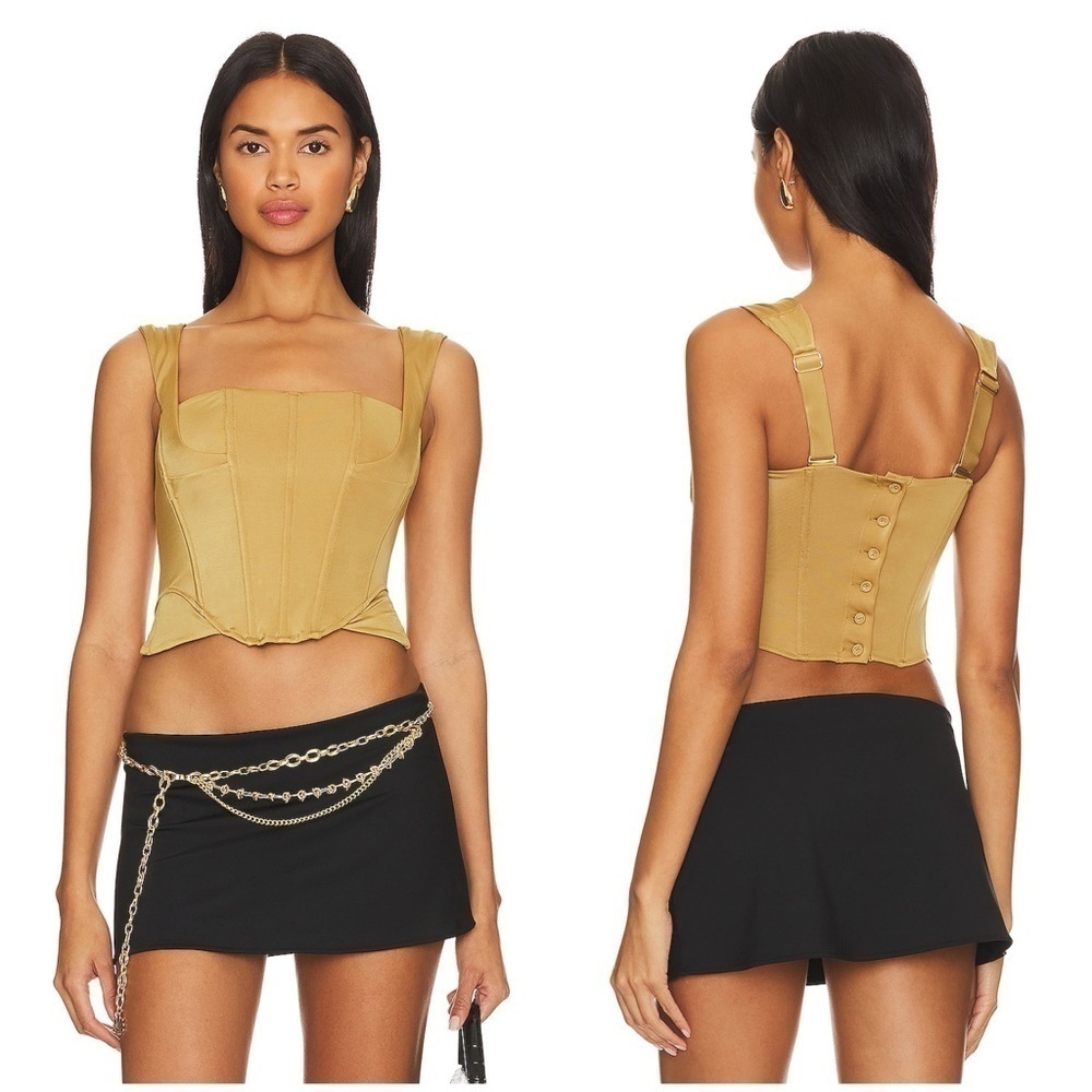 FREE PEOPLE x HAH Knock Out Top In Shroom - Picture 1 of 5